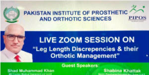 Online session on Orthotic Management of LLD concluded at PIPOS